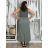 Sommerkleid mit Trägern Damen (S / M ONE SIZE) ITALIAN FASHION IM722103