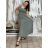 Sommerkleid mit Trägern Damen (S / M ONE SIZE) ITALIAN FASHION IM722103 -   schwarz -   S / M