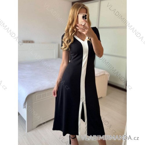 Langes Partykleid mit Riemchen für Damen (Einheitsgröße S/M) ITALIAN FASHION IMM235602 -   schwarz -   S / M