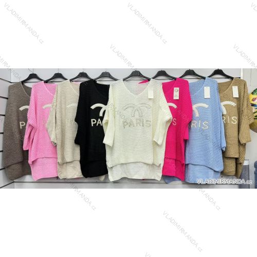 Langer, eleganter, ärmelloser Damen-Overall (Einheitsgröße S/M) ITALIAN FASHION IMWGS231166