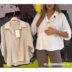Damen-Strickpullover mit langen Ärmeln (Einheitsgröße S/M) ITALIAN FASHION IMWDT23005