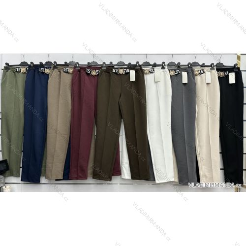 Damenhose mit langen Taschen (S/M EINHEITSGRÖSSE) ITALIAN FASHION IMWKK232876