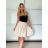 Elegantes Hemd Langarm Damen Kleid (S / M ONE SIZE) ITALIAN FASHION IMWY21734