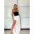Kurzärmliges Sommer-Freizeitkleid für Damen (S/M/L EINHEITSGRÖSSE) ITALIAN FASHION IMWGB25022 XS/S/M růžová fuchsiová