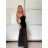 Kurzärmliges Sommer-Freizeitkleid für Damen (S/M/L EINHEITSGRÖSSE) ITALIAN FASHION IMWGB25022