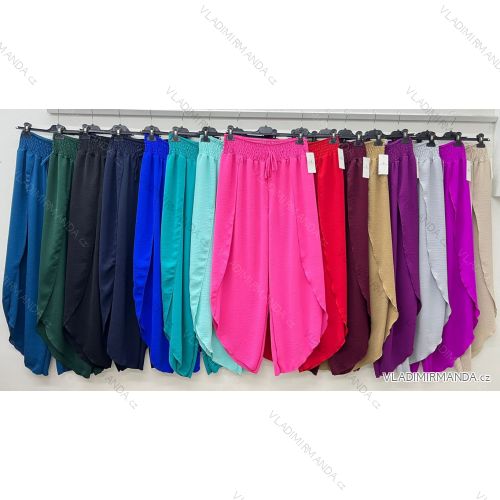 Lange Sommer-Haremshose für Damen (42/44/46 Einheitsgröße) ITALIAN FASHION IM424361