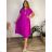 Elegantes Damen-Partykleid mit langen Ärmeln (S/M ONE SIZE) ITALIAN FASHION IM322282