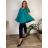 Elegante Hose mit Gürtel für Damen (S/M/L ONE SIZE) ITALIAN FASHION IM425057