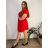 Langes lässiges Kurzarm-Damenkleid, übergroß (42/44/46 Einheitsgröße) ITALIENISCHE MODE IMD2525370