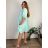 Übergroßes Sommerkleid für Damen 3/4 Langarm (S/M Einheitsgröße) ITALIAN FASHION IMPEM25C7058