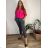 Lange Sommerhose in Übergröße für Damen (S/M/L Einheitsgröße) ITALIAN FASHION IM425271