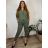 Lange Sommerhose in Übergröße für Damen (S/M/L Einheitsgröße) ITALIAN FASHION IM425271