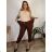 Lange Sommerhose in Übergröße für Damen (S/M/L Einheitsgröße) ITALIAN FASHION IM425271