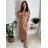 Langes ärmelloses Sommerkleid für Damen Mariposa (M/L, XL/2XL) IMWDF25F1056
