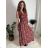 Langes ärmelloses Sommerkleid für Damen Mariposa (M/L, XL/2XL) IMWDF25F1056