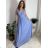 Langes trägerloses Pailletten-Partykleid für Damen (Einheitsgröße S/M) ITALIAN FASHION IMPSH233348 44/46 dunkler Smaragd