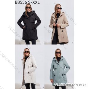 Herbstjacke mit Kapuze, Reißverschluss, langen Ärmeln, Damen (S - 2XL) SWEST IMWSW25B8556