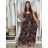 Langes Sommerkleid mit Trägern für Damen (S/M ONE SIZE) ITALIAN FASHION IMPEM2455618