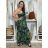 Langes Sommerkleid mit Trägern für Damen (S/M ONE SIZE) ITALIAN FASHION IMPEM2455618