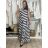 Kurzes, ärmelloses Icecool-Sommerkleid für Damen (S/M EINHEITSGRÖSSE) ITALIAN FASHION IMM23177 S / M / L weiß