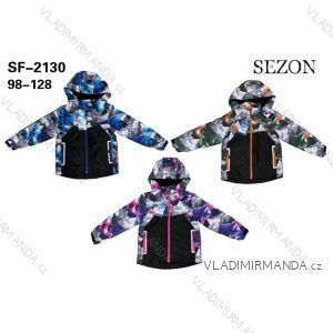 Fleeceisolierte Kinderjacke mit Kapuze für Mädchen und Jungen (98-128) SEZON SEZ24SF-2130