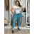 Trainingshose lang Damen (uni s / m) ITALIENISCH MODA IM419836