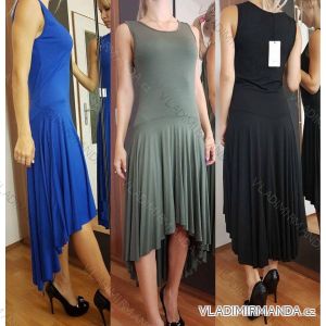 Sommer-Frauenkleid (uni sl) ITALIENISCHE Mode IM9176446
