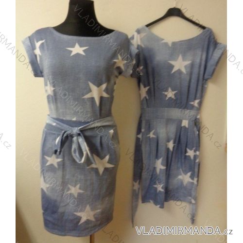 Sommer-Frauenkleid (uni sl) ITALIENISCHE Mode IM91794781