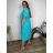 Sommer-Frauenkleid (uni sl) ITALIENISCHE Mode IM9177668