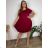 Sommerkleid oval Kurzarm Damen Übergröße (50/52/54 Einheitsgröße) ITALIAN FASHION IM425011