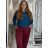 Langarm-Strickpullover für Damen (Einheitsgröße S/M/L) ITALIAN FASHION IMC24562