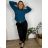 Langarm-Strickpullover für Damen (Einheitsgröße S/M/L) ITALIAN FASHION IMC24562