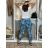 Trainingshose lang Damen (uni s / m) ITALIENISCH MODA IM419836 S / M / L schwarz