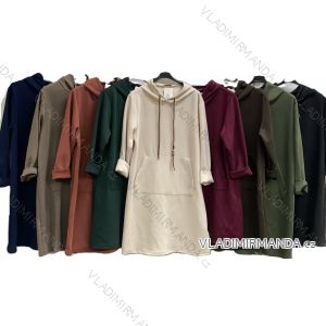Ärmellose Jacke mit langen Ärmeln (uni sl) ITALIENISCHE Mode IMC17326