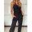 Mittellanger Damenrock (Einheitsgröße S/M) ITALIAN FASHION IMM23HG3154 schwarz S / M