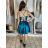 Elegantes Damen-Partykleid mit langen Ärmeln (S/M ONE SIZE) ITALIAN FASHION IM322282