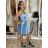 Elegantes Damen-Partykleid mit langen Ärmeln (S/M ONE SIZE) ITALIAN FASHION IM322282