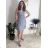 Ärmelloses Icecool-Sommerkleid für Damen (M/L, XL/2XL) AINUOSI ITALIAN FASHION IMB23XJ-1110