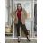 Damen-Langarmjacke (S/M ONE SIZE) ITALIAN FASHION IMPDY23MDUE991838 -   hellbraun -   S / M
