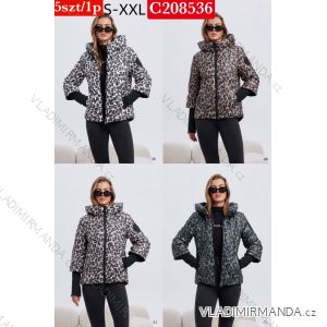 Herbstjacke mit Kapuze, Reißverschluss, langen Ärmeln, Damen (S - 2XL) SWEST IMWSW25B8556