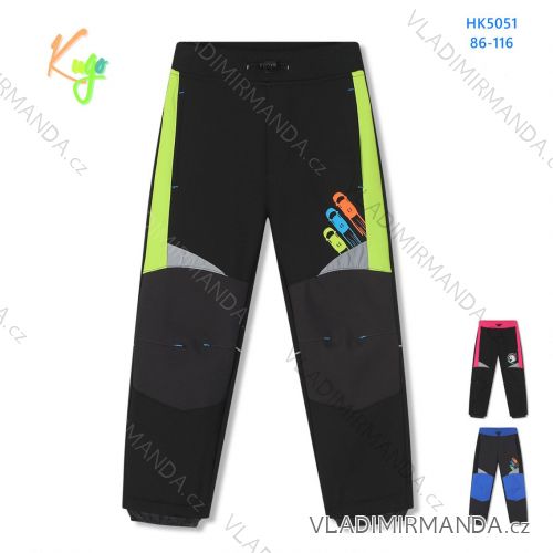 Lange Softshell-Warmhose für Säuglinge und Kinder, Jungen und Mädchen (86-116) KUGO HK5051