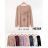 Pullover, Strickmode, Pullover, Tunika, T-Shirt, Kleid, Mantel, Jacke PMWCAZARI