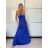 Langes trägerloses Abendkleid aus Satin für Damen ALESSIA (XS/S/M ONE SIZE) ITALIAN FASHION IMSP255888