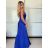 Langes trägerloses Abendkleid aus Satin für Damen ALESSIA (XS/S/M ONE SIZE) ITALIAN FASHION IMSP255888