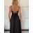 Langes trägerloses Abendkleid aus Satin für Damen ALESSIA (XS/S/M ONE SIZE) ITALIAN FASHION IMSP255888