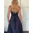 Langes trägerloses Abendkleid aus Satin für Damen ALESSIA (XS/S/M ONE SIZE) ITALIAN FASHION IMSP255888