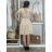 Elegantes Sommerkleid mit Trägern für Damen (Einheitsgröße S/M) ITALIAN FASHION IMPSH222053A/DU