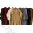 Langärmliges, leichtes Damen-Kapuzensweatshirt mit Reißverschluss, übergroß (52/54/56 ONE SIZE) ITALIAN FASHION IMC25359