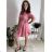 Langärmlige Tunika für Damen (S/M/L EINHEITSGRÖSSE) ITALIAN FASHION IMWCP25NEAPOL