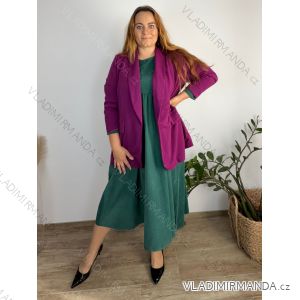 Kleid Oversize Kurzarm Damen (4XL/5XL ONE SIZE) ITALSKÁ MÓDA IM422026